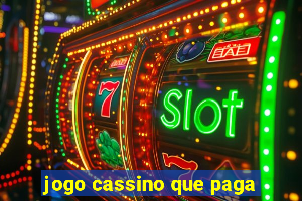 jogo cassino que paga