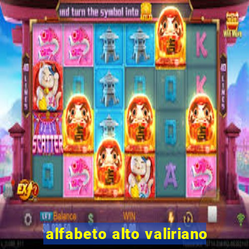 alfabeto alto valiriano