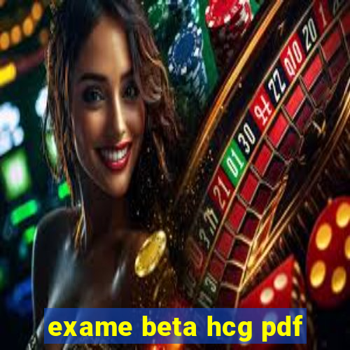 exame beta hcg pdf