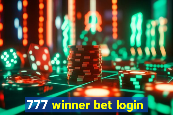 777 winner bet login