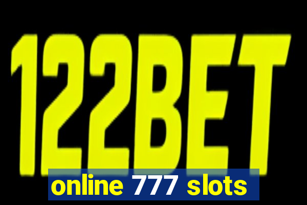 online 777 slots