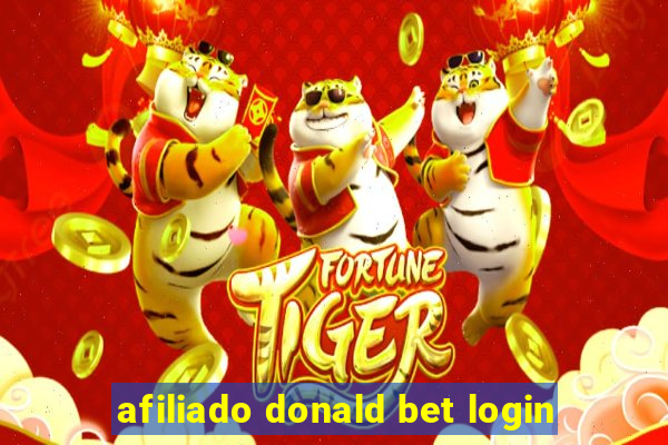 afiliado donald bet login