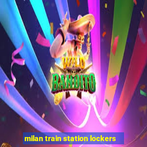 milan train station lockers