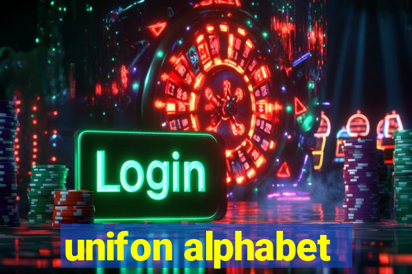 unifon alphabet