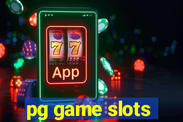 pg game slots