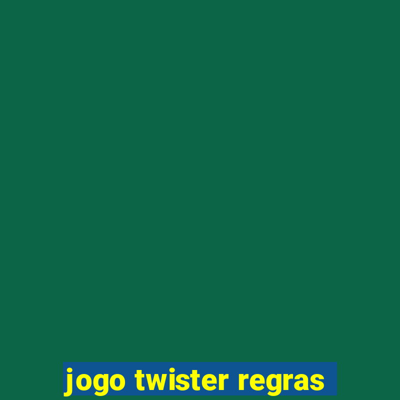 jogo twister regras