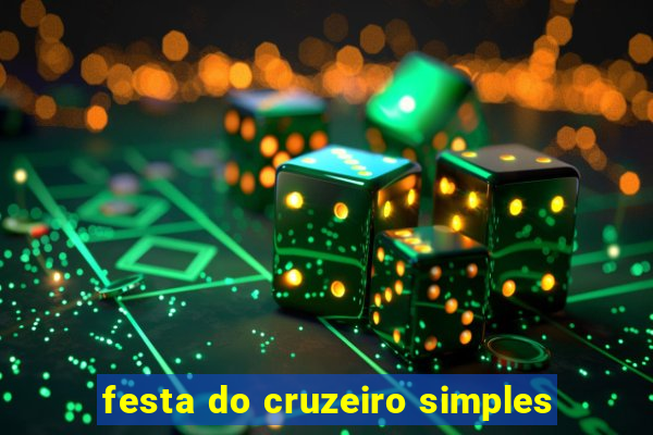 festa do cruzeiro simples