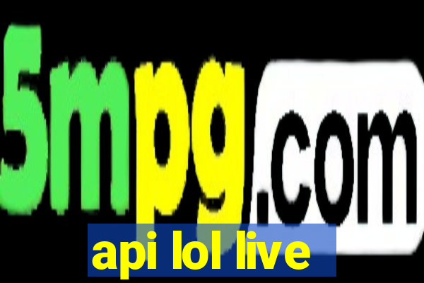 api lol live