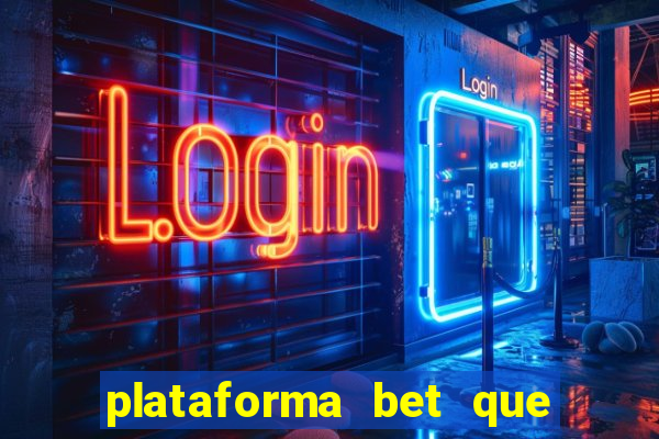 plataforma bet que da bonus