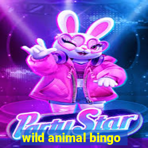 wild animal bingo