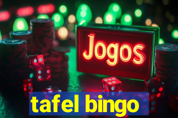 tafel bingo