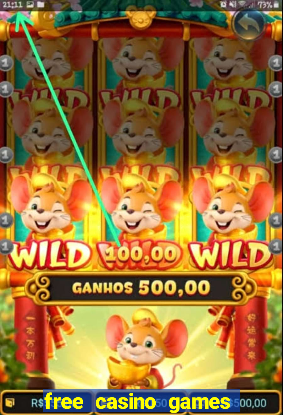 free casino games slot games