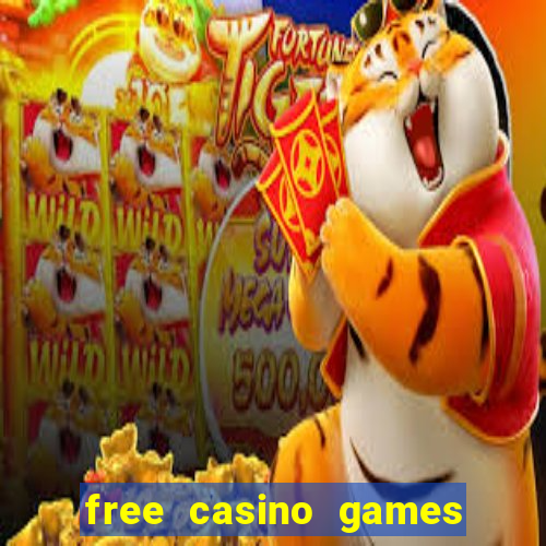 free casino games slot games