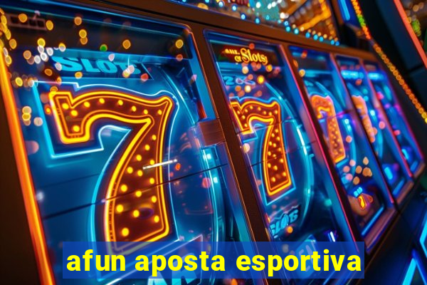 afun aposta esportiva