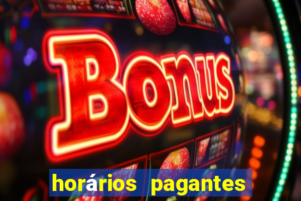 horários pagantes fortune mouse