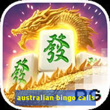 australian bingo calls