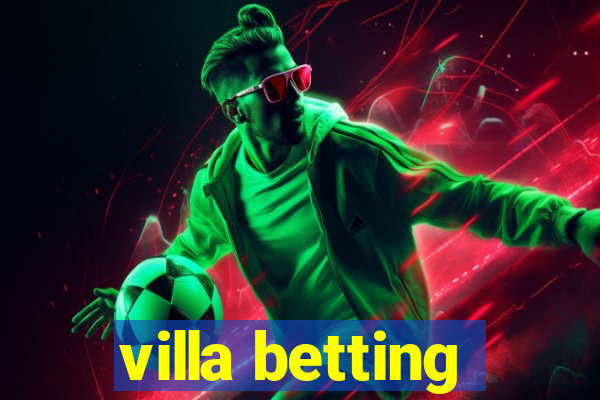 villa betting