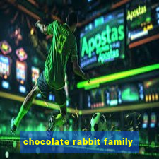 chocolate rabbit family