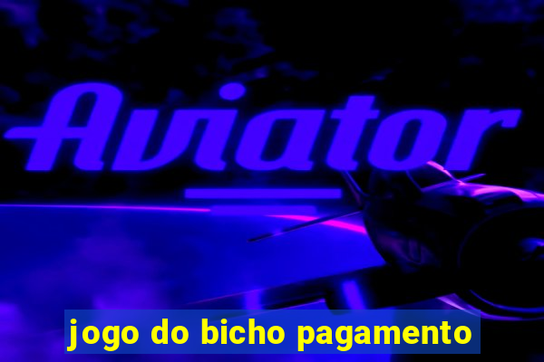 jogo do bicho pagamento