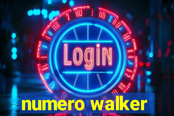 numero walker