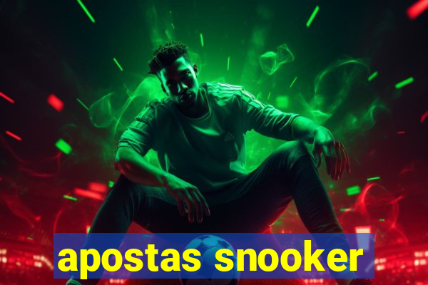 apostas snooker