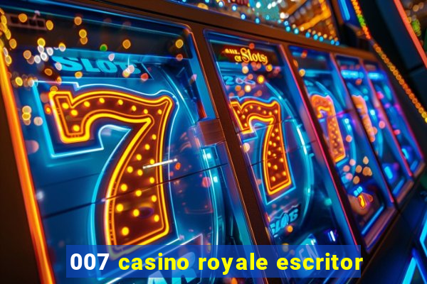 007 casino royale escritor