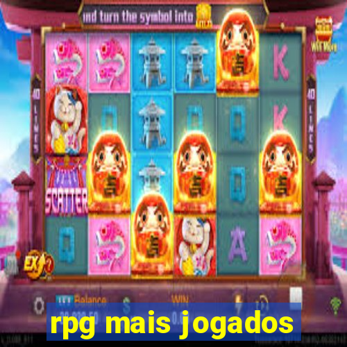 rpg mais jogados