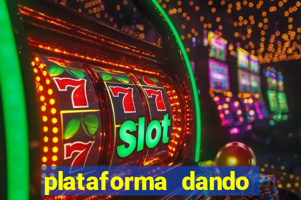 plataforma dando bonus no cadastro