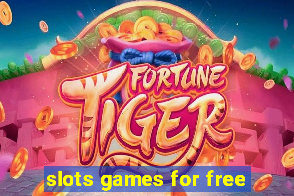 slots games for free