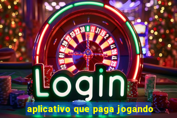 aplicativo que paga jogando