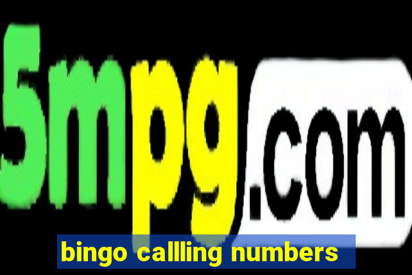 bingo callling numbers