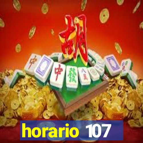 horario 107