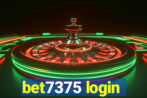 bet7375 login