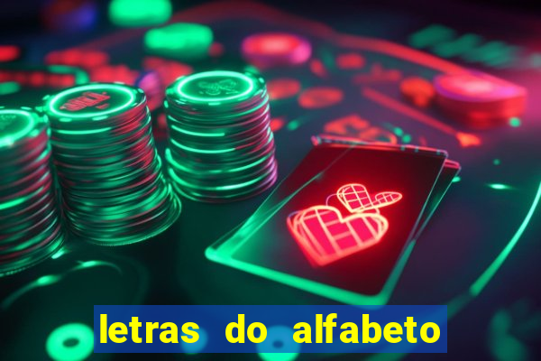 letras do alfabeto personalizadas para imprimir