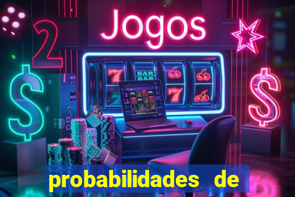 probabilidades de jogos de futebol