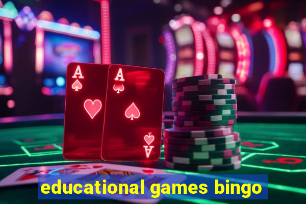 educational games bingo