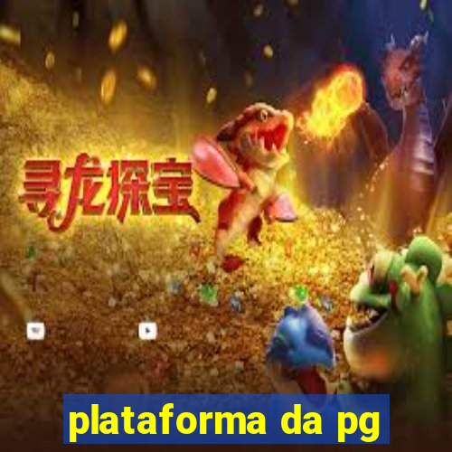 plataforma da pg