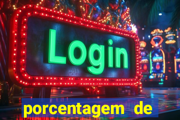 porcentagem de ganhos slots