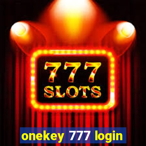 onekey 777 login