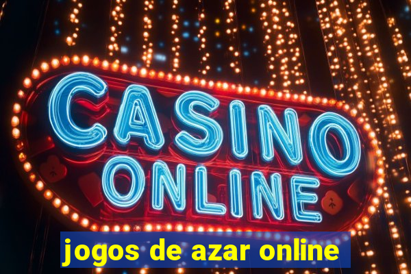 jogos de azar online