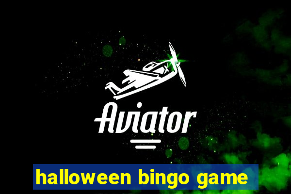 halloween bingo game