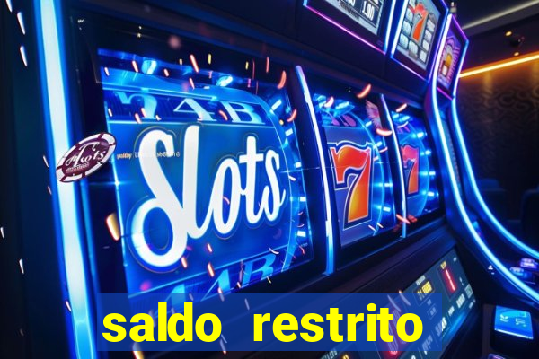 saldo restrito sporting bet