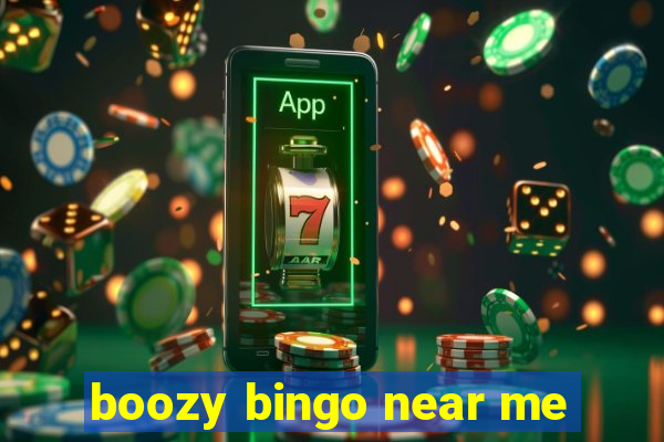 boozy bingo near me