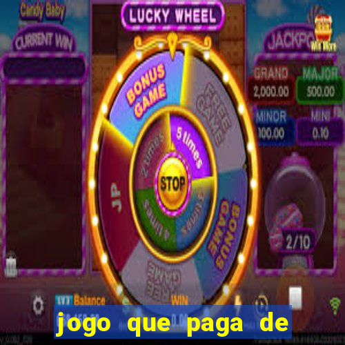 jogo que paga de verdade sem precisar depositar