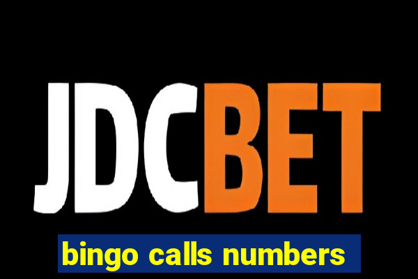 bingo calls numbers