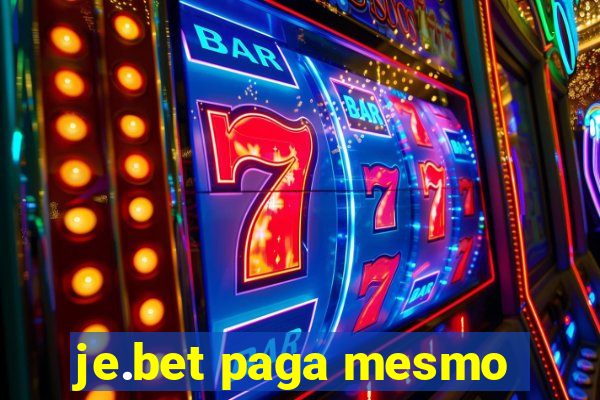 je.bet paga mesmo