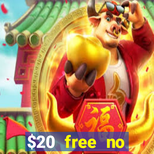 $20 free no deposit casino us