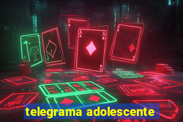 telegrama adolescente