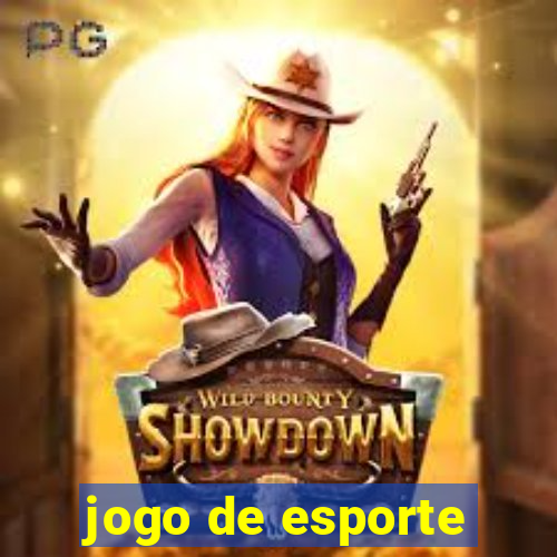 jogo de esporte