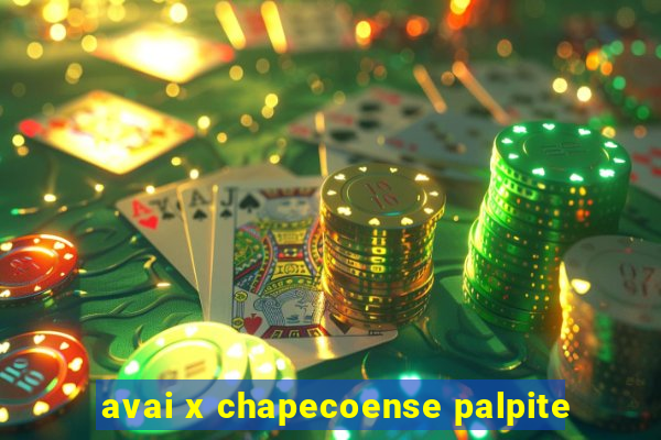 avai x chapecoense palpite